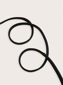 SHEIN ICON 女性時尚網眼領口Y2K足球運動衫閃亮派對胸衣，帶鏈條和開放式背部