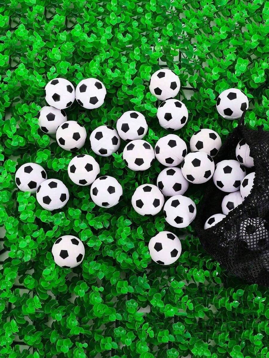 6pcs Mini Basketball Elastic Eva Ball, Stress Relief Ball, Squeezing Game Ball For Office