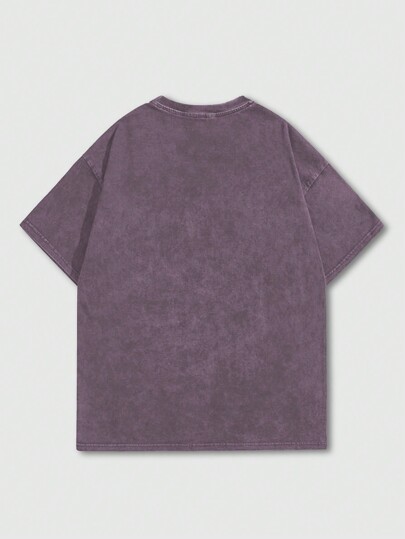 Street Life Camiseta para hombre con impresión de retrato de copo de nieve salteado, adecuada para uso diario en primavera y verano