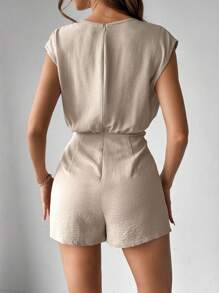 Firerie Ladies' Khaki Halter Short Jumpsuit