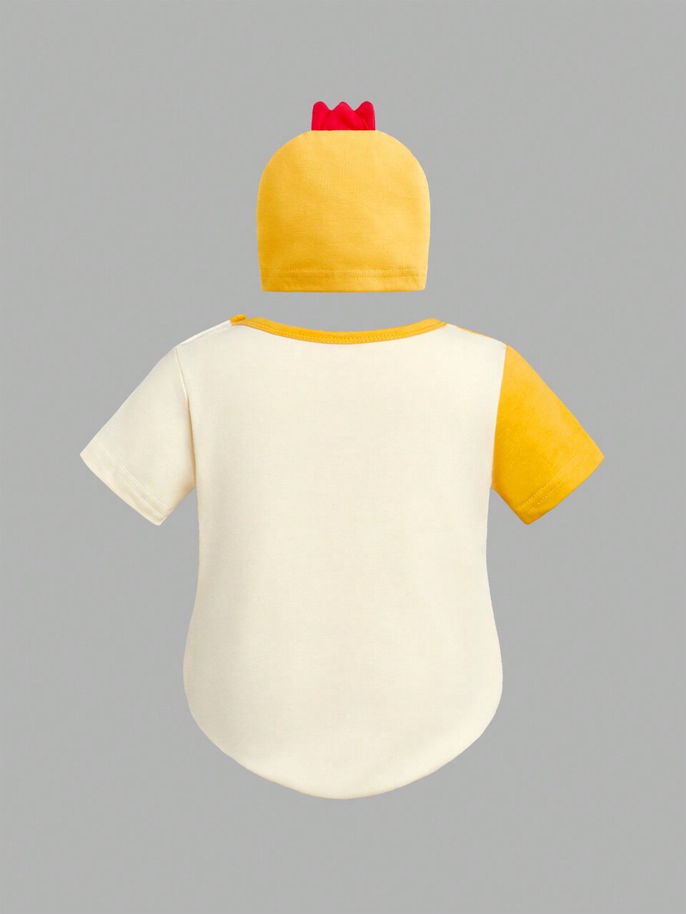 Baby Girl Cartoon Graphic Bodysuit & Hat