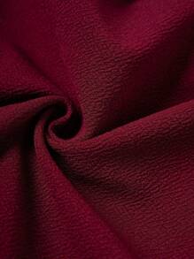 Calvaya Solid Color Twisted Knot Hem T-Shirt