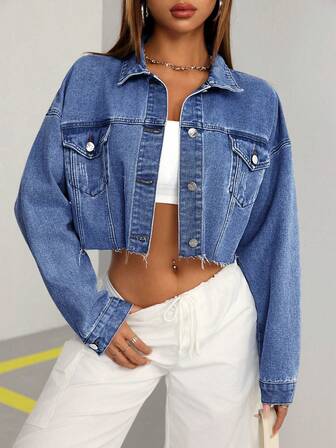 jeansjacke damen shein