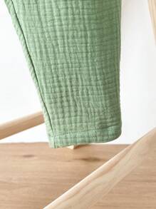 Cozy Pixies Baby Boy Nút trang trí eo đàn hồi quần âu - màu xanh lá - Xem 4