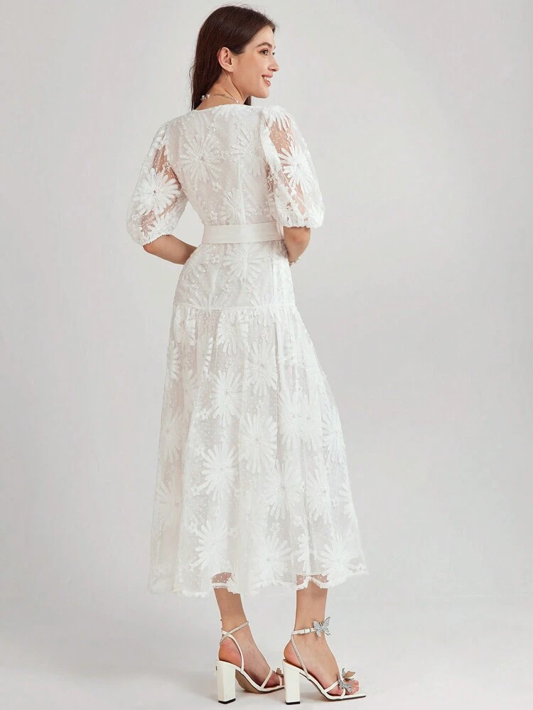 Women's Printed Simple Daily Short Sleeve Dress
