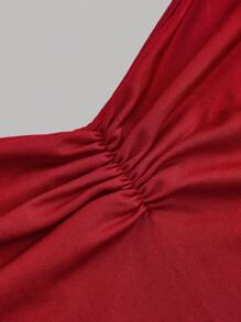 Firerie Women's 3pcs Set Ruched Slim Fit Halter-Neck Tank Top - Multicolor - View 3