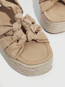 Styleloop Women's Fashion Black Fabric Pointed Toe Chunky Heel Ankle Boots For And Spring Shoes Spring Break Easter - Apricot - View 4