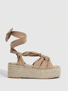 Styleloop Women's Fashion Black Fabric Pointed Toe Chunky Heel Ankle Boots For And Spring Shoes Spring Break Easter - Apricot - View 3