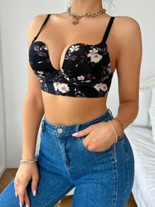 Sujetador inalámbrico para mujer (1 pieza) para tallas talla grande pequeñas