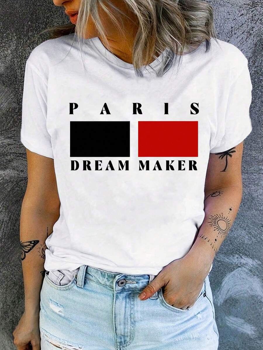 By God Spoiled By My Husband Letter Women Short Sleeve T-Shirt