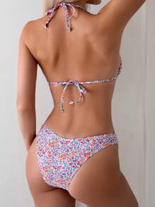 Swim Mod Separate Bikini Set, Random Print (Copyright Purchased) Summer Beach