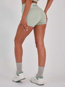 Musera Sport 交叉前腰带无缝运动短裤（仅限运动短裤），适用于板式网球、网球、匹克球等运动健身。