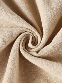 Elaquor Bequeme Leinenhose mit elastischem Bund und weitem Bein, atmungsaktiv und angenehm für den täglichen Gebrauch, Urlaub und den Arbeitsweg