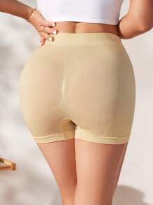 SHEIN Women's Stretchy Seamless Shorts - Multicolor - View 2