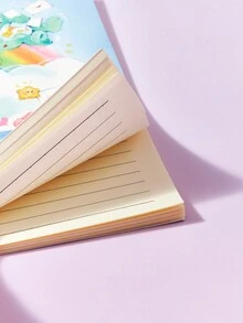 ROMWE X Care Bears 1入組A5卡通熊筆記本 - 彩色 - 查看 4