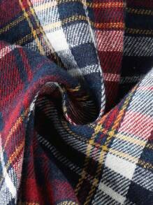 Souflis Souflis Baby Boys' Plaid Shirt With Denim Bodysuit And Jeans Set, For Christmas - Multicolor - View 3