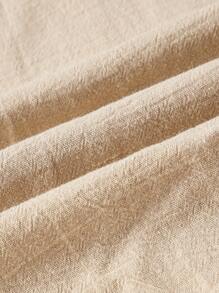 Elaquor Bequeme Leinenhose mit elastischem Bund und weitem Bein, atmungsaktiv und angenehm für den täglichen Gebrauch, Urlaub und den Arbeitsweg