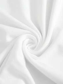 INAWLY Camiseta de cuello redondo con estampado de botas de vaquero de estilo occidental para combinar con todo - Blanco - Ver 3