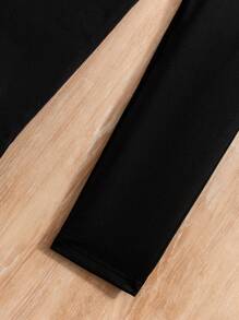 Tween Girls 2 件套夏季服装 - 纯色原始下摆背心、休闲背心和字母吊带连体裤