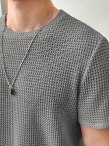Mainfolk Kaos Pria - Grey - View 5