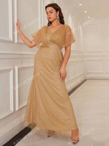 Robe de soirée grande taille (style lourd)