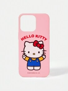 HELLO KITTY AND FRIENDS | SHEIN Vỏ điện thoại họa tiết hoạt hình màu hồng thời trang - Hồng - Xem 4