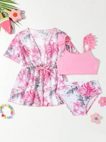 Maillot de bain simple à style aléatoire pour fille bébé pour usage quotidien