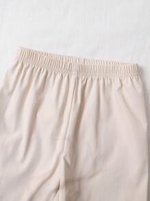 Baby Boys' Summer New Short Sleeve Woven Hong Kong Style Casual Striped Shirt And Sports Shorts Set With Knit Shawl And Accessories - Multicolor - View 7