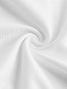 Panda Text Pattern Women's Pajama Top - Multicolor - View 4