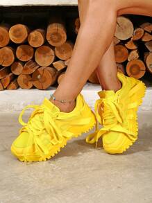 Fall/Winter Comfortable And Fashionable Outdoor Casual Shoes. Suitable For City, Commuting, Fitness Or Travel. Round-Toe, Low Vamp, Color-Blocked, Versatile, And Perfect To Give As A Gift For Women's Sports Shoes,Sneakers For Women