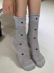 DAZY Women's Random Printed Simple Daily Socks - Multicolor - View 12