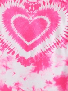 Fashionable Artistic Design Heart Printed Princess Style Romper For Baby Girls