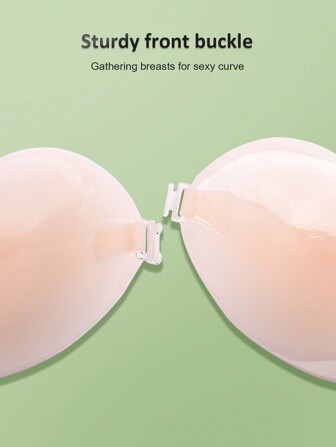 女士實色簡約日常固定芒果款胸罩