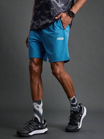 Manfinity Sport Polished Boyfriend Style Men's Casual Summer Sports Shorts