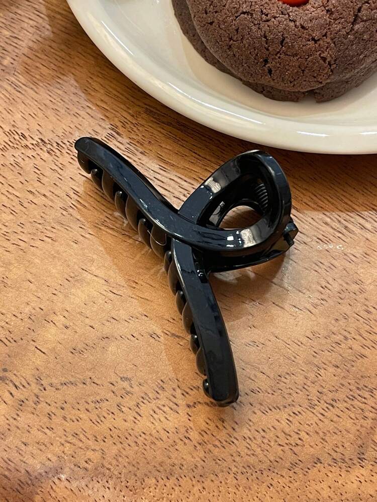 Solid Color Simple Hair Claw Suitable For Daily Wear Claw Clips Hair Clips Hair Jaw Clip Hair Clamps Hair Clutch Hair Catcher Clip