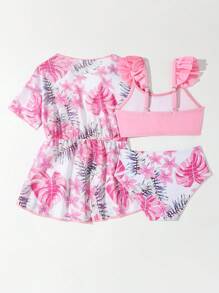 Maillot de bain simple à style aléatoire pour fille bébé pour usage quotidien