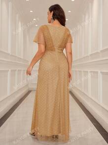 Robe de soirée grande taille (style lourd)