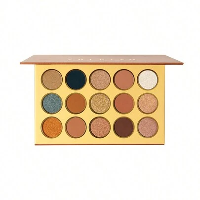 SHEGLAM Afterglow Palette 15-Color Matte Gilding Shimmer Eyeshadow Palette Neutral And Cool Tones Long Lasting Soft Smooth Professional Eyeshadow Eye Makeup Cosmetics Brand Beauty Makeup Face Paint Cosmetic For Women Girls Perfect For Spring Summer Ideal For Y2K Fancy Fashion Suitable For Birthday Mother'S Day Gift Rave Party Ready Best Color