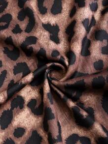 Chiquease Women's Leopard Print Cami Top And Long Pants Set, Simple Daily Wear - Multicolor - View 5