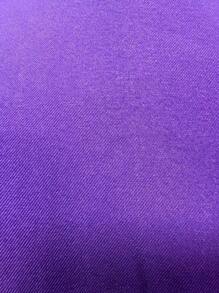 Chiquease Chaqueta de traje sólido para mujer con mangas largas para uso diario y conmuta. Para primavera/otoño - Morado - Ver 7
