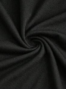 Manfinity Joysei 2pcs/Set Regular Fit Men's Black Top And Red Shorts, With Racing Car Graphic - Multicolor - View 7