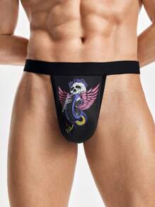Men's Simple Printed Sexy Underwear