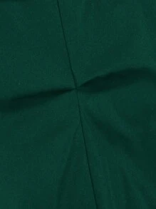 SHEIN Tween Boy Flap Pocket Side Cargo Pants - Green - View 9