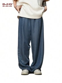 BJHG Men's Lightweight And Cool Jeans For Summer, Design - Blue - View 2