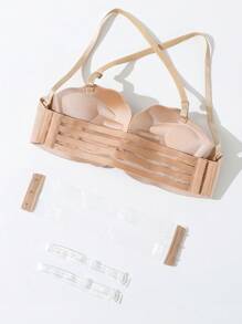 Women's Solid Color Wire-Free Bra, 1pc