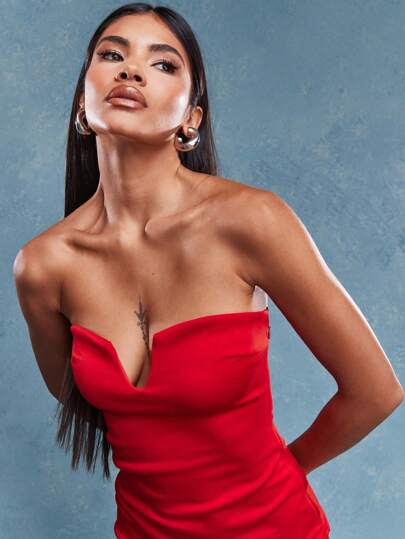 silk satin dresses Skye Satin Dress