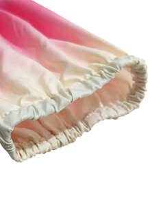 Fashionable Ombre Off-Shoulder Short Bodycon Dress - Multicolor - View 3