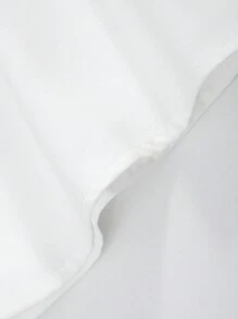 Men Floral Print Shirt & Drawstring Waist Pants Without Tee - Multicolor - View 5