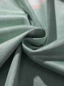 ROMWE MEN Street Life Áo thun thể thao bóng đá tay ngắn khúc côn cầu trên băng cho nam, mùa hè, trường học - màu xanh lá - Xem 4