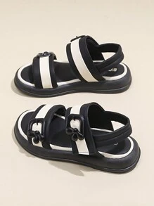 Girls' Simple Casual Flat Sandals For Summer